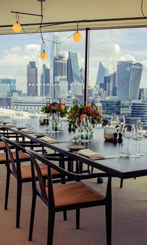 Private Hire Restaurant London With Views Of The Thames - Rose Court Events