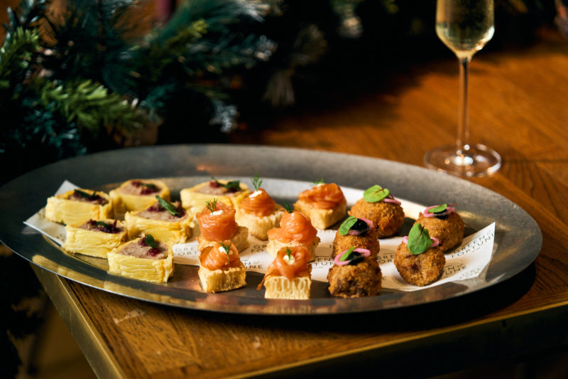 Christmas party catering, London